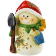 Новогодний сувенир "Снеговик с лопаткой" см Производитель: Китай Артикул: 2008-51 инфо 4214a.