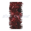 Новогодняя мишура, цвет: красный, 270 см M10R Новогодняя продукция Mister Christmas 2009 г ; Упаковка: пакет инфо 8276d.