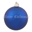 Набор новогодних шаров, 15 шт, цвет: синий Новогодняя продукция Mister Christmas 2009 г ; Упаковка: коробка инфо 8349d.