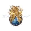 Набор новогодних шаров "Паутинка", 4 шт, цвет: синий эталоном качества и хорошего вкуса инфо 1500e.